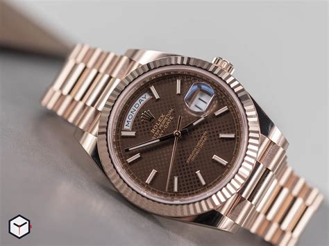 chocolate rolex women|Rolex day date reference 228235.